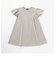 バックリボン　半袖ワンピース