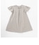 バックリボン　半袖ワンピース