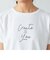 ロゴ　プリントＴシャツ