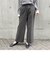 ピンタックパンツ