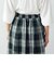 チェック柄 マーメイドスカート