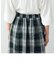 チェック柄 マーメイドスカート