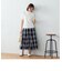 チェック柄 マーメイドスカート