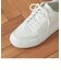 ダイヤ柄　型押し　ローカットスニーカー