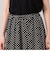 【セットアップ対応】＜ウォッシャブル＞ドットプリント　スカート
