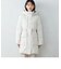 ロング　フード付き　ダウンコート