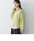 【Online Store限定カラー：ライラック、イエローグリーン】ハーフジップニット