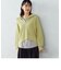 【Online Store限定カラー：ライラック、イエローグリーン】ハーフジップニット