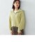 【Online Store限定カラー：ライラック、イエローグリーン】ハーフジップニット