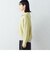 【Online Store限定カラー：ライラック、イエローグリーン】ハーフジップニット