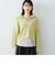 【Online Store限定カラー：ライラック、イエローグリーン】ハーフジップニット