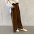 ベロア　ワイドパンツ