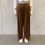 ベロア　ワイドパンツ