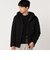 ジャージー　フード付き　ダウンブルゾン