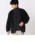 【ウォッシャブル】シープ ボア ノーカラー ブルゾン
