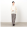 クルーネックニット