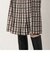 【リバーシブル】　米沢織　ツイード　チェック柄スカート