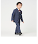 【セットアップ対応】マイクロチェック柄　ロングパンツ (110-130cm)