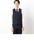 【セットアップ対応】ウール ポリエステル ギャバ セットアップ ジレ