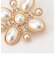 フェイクパール  ブローチ