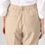 センタープレス ストレッチ テーパードパンツ