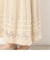 透かし編みニットスカート