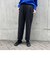 タック入りワイドストレートパンツ