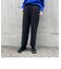 タック入りワイドストレートパンツ