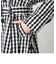 ギンガムチェックトレンチコート