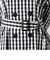 ギンガムチェックトレンチコート