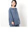2WAY コットン　リボンブラウス