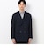 【セットアップ対応】べネサテン ストレッチ “ネイビーブレザー” ダブルジャケット