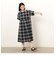 ２ＷＡＹ　チェックアッパッパ　半袖ワンピース