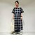 ２ＷＡＹ　チェックアッパッパ　半袖ワンピース