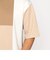パッチワークデザイン クルーネック Ｔシャツ