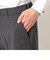 【セットアップ対応】グレンチェック テーパードパンツ