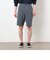 ウールライクストレッチ ワンタック ショートパンツ