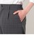 グレンチェック ワンタック ショートパンツ
