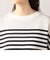 フレンチスリーブ　ボーダーニットＴシャツ