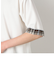 ポリエステル レーヨン リネンチェック コンビデザインＴシャツ