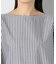 ストライプ　ニュアンス Ｔブラウス
