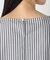 ストライプ　ニュアンス Ｔブラウス