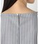 ストライプ　ニュアンス Ｔブラウス