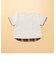 マドラスチェック使い　半袖Tシャツ(80・90cm)