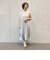 プリーツ ノースリーブ ワンピース