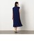 プリーツ ノースリーブ ワンピース