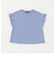 【セットアイテム】ワンピース＆Tシャツ(ネイビー×サックス)
