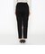 【美しい ベーシックパンツ】 裏起毛 カルゼ テーパードパンツ