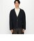 シングルブレスト ニットジャケット