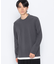 エッセンシャルコットン　クルーネックＴシャツ（長袖）